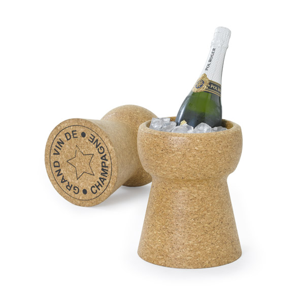 Forget plastic ice buckets, this is ideal for chilling wine and champagne. It also doubles up as a really cool flower vase. This product would appeal to a very broad range of people, from wine buffs and connoisseurs to people arranging any type of celebration. A must for everyone! Made of natural Portuguese cork, this product is great looking, purposeful and eco-friendly. This product is robust and is 100% waterproof >>£55.00